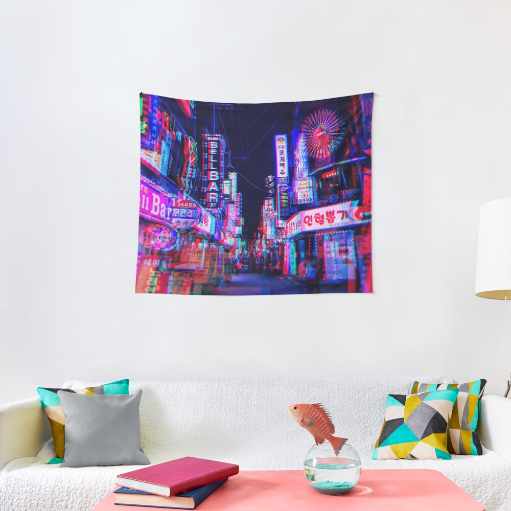 lsd nights Tapestry