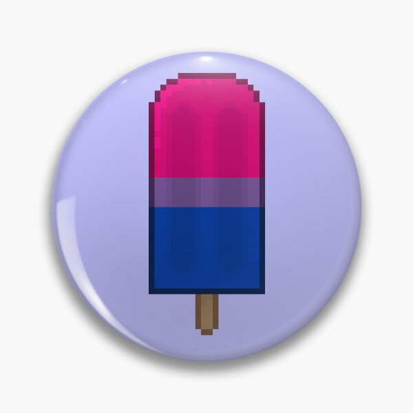 Item preview, Pixelart Bi Pride Icepop designed and sold by Lilac-Cat.