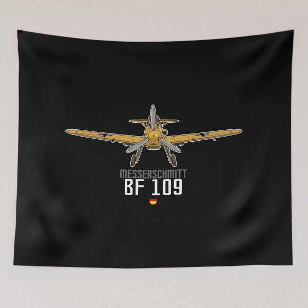 Item preview, Messerschmitt Bf 109 - Minimalist Flat Design designed and sold by Y.S. Stephen.
