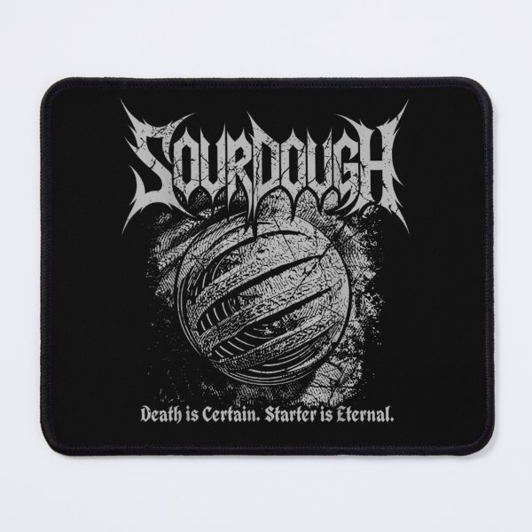 Item preview, Death Metal Sourdough Bread Baker Starter Is Eternal Gothic Tee designed and sold by Ophtizu.
