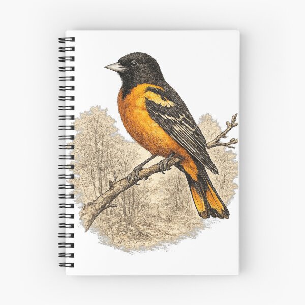Artikelvorschau, Baltimore-Oriole – Goldener Gesang entworfen und verkauft von KrungiT Design .