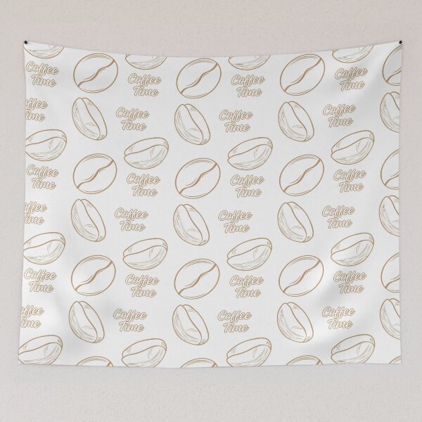 Item preview, Coffee Time Beans Line Art Retro designed and sold by Lorens Designs.