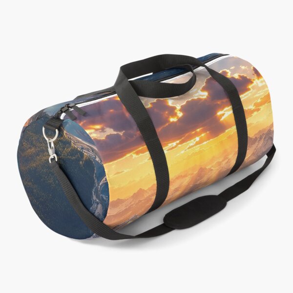 Item preview, Golden Light Over the Alpine River001 designed and sold by boStudio.