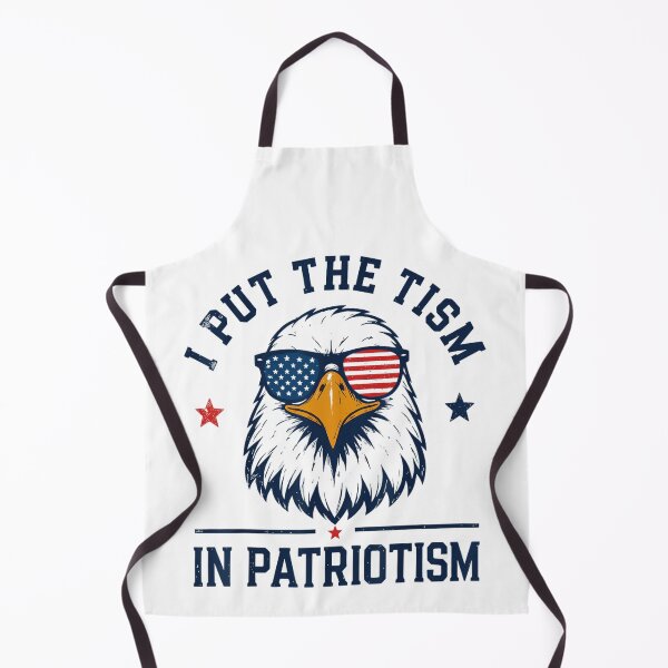 Item preview, I Put The Tism In Patriotism Funny Eagle US Flag designed and sold by KistanosMeka.