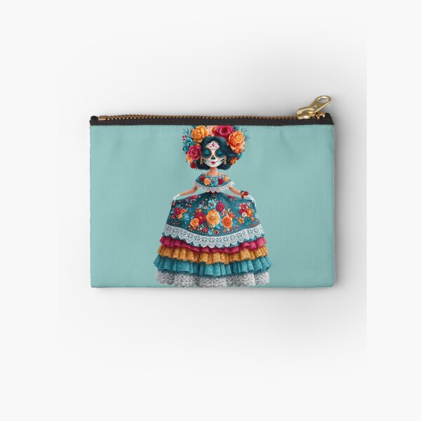 Item preview, Dia de Muertos Catrina | Floral Sugar Skull Lady Art designed and sold by MythicMood.