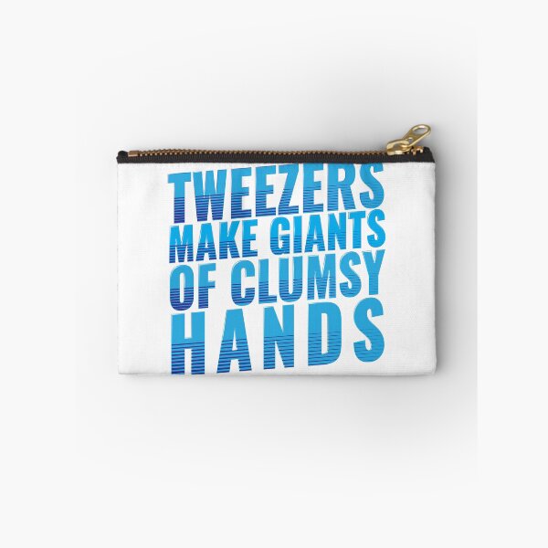 Item preview, Fly tying text illustration "Tweezers Make Giants of Clumsy Hands". designed and sold by Art-Horizon.