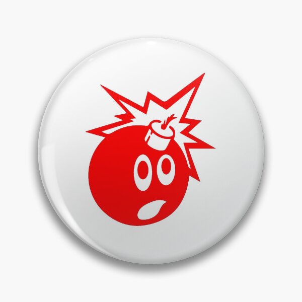Item preview, Y2K Red Exploding Bomb - Streetwear Cartoon Character designed and sold by Kromatik.