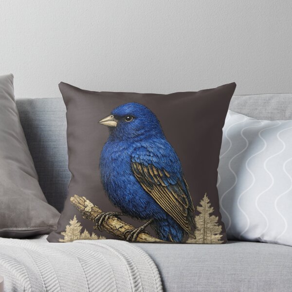 Item preview, Indigo Bunting – Sapphire Sky designed and sold by KrungiT Design .