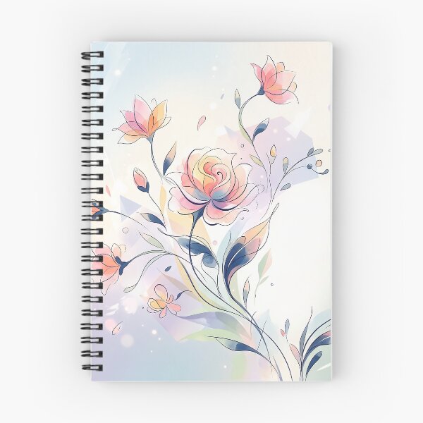 Item preview, Elegant Soft Pastel Floral Arrangement designed and sold by Neural Dream.