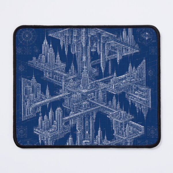Item preview, Impossible Gravity Blueprint | Anti-Gravity Megacity | Futuristic Architectural Illusion designed and sold by EverStitchStudio ★★★★★.