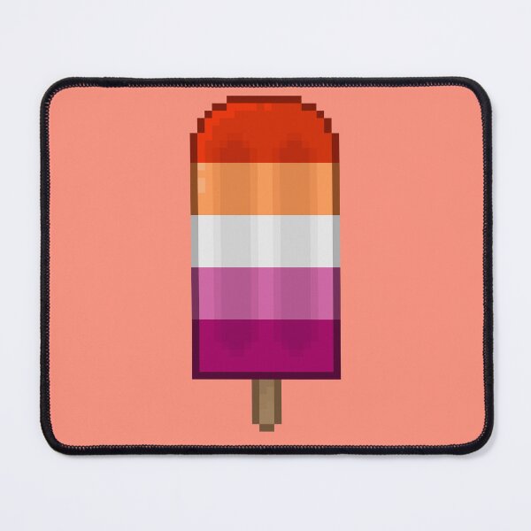Item preview, Pixelart Lesbian Pride Icepop designed and sold by Lilac-Cat.
