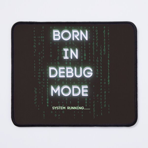 Item preview, Born In Debug Mode- Funny Programmer  Code  designed and sold by WRParadise.