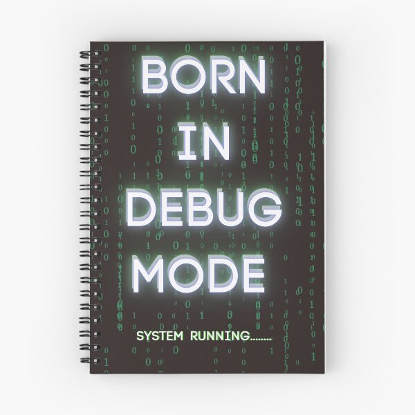 Item preview, Born In Debug Mode- Funny Programmer  Code  designed and sold by WRParadise.