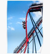 Rollercoaster Fun Poster