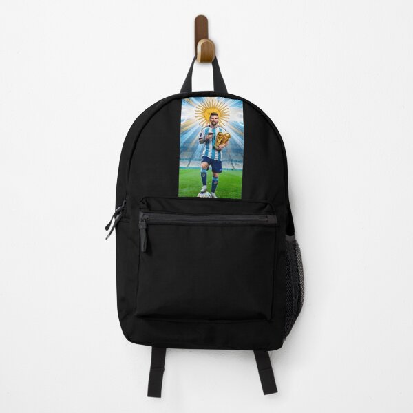 Item preview, Messi GOAT, World Champion with Mate and Trophy, Football Legend designed and sold by G-A-D-U.