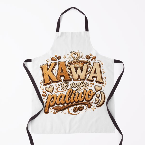 Item preview, KAWA to moje paliwo – Polish Coffee Lover Quote designed and sold by HeyFajnaLinja.
