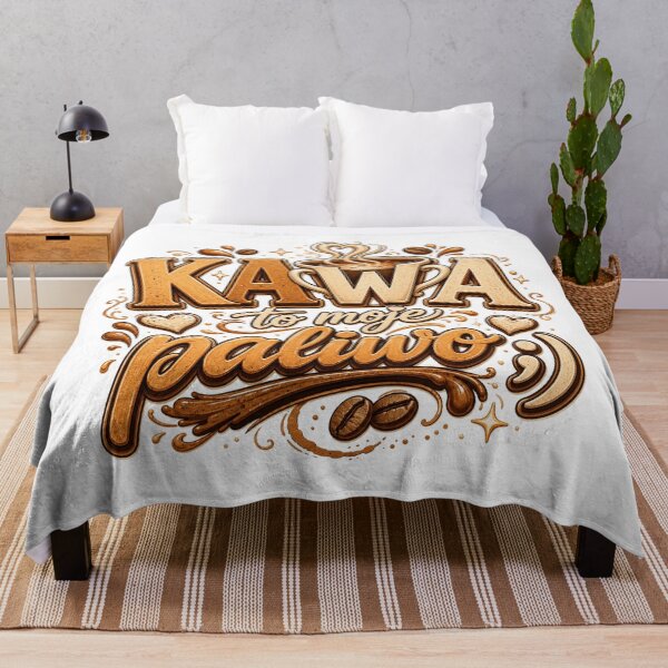Item preview, KAWA to moje paliwo – Polish Coffee Lover Quote designed and sold by HeyFajnaLinja.