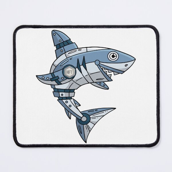 Item preview, Cartoon NFT Shark designed and sold by Crypto-NFT22.