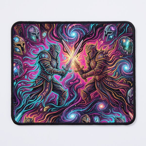Item preview, Space Power Fantasy RPG Pixel Art Seamless Pattern designed and sold by ART ATTACK ZONE.