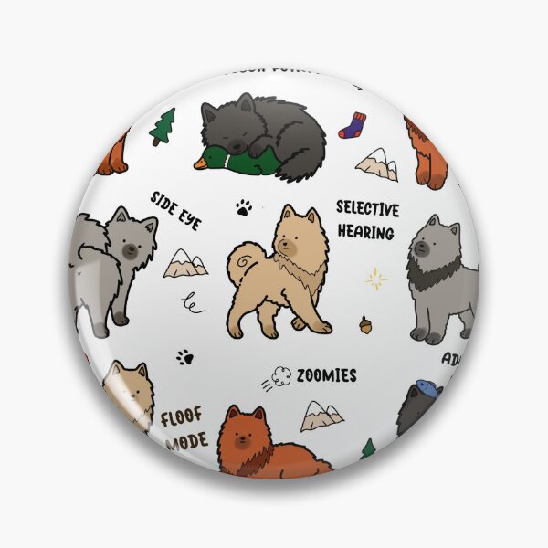 Item preview, Charming Eurasier Dogs designed and sold by CoffeeDivaJo.