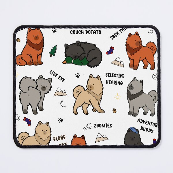 Item preview, Charming Eurasier Dogs designed and sold by CoffeeDivaJo.