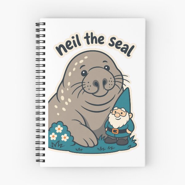 Item preview, Neil the Seal Lawn Lounger - Cute Minimalist Elephant Seal designed and sold by VisualArtsOasis.