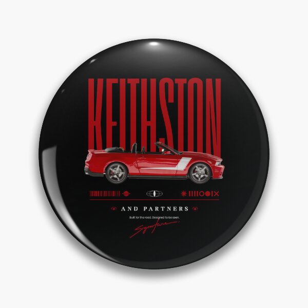 Item preview, Kethston Red Convertible Muscle Car – Dark Automotive Streetwear Graphic designed and sold by PrimeRacer.