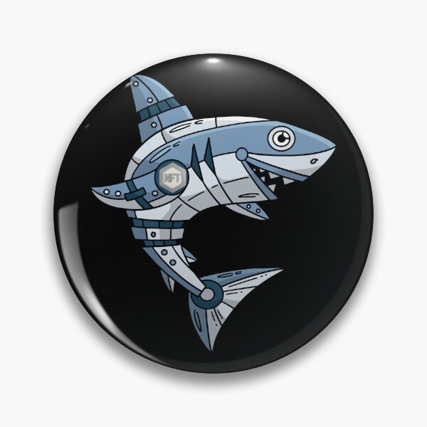 Item preview, Cartoon NFT Shark designed and sold by Crypto-NFT22.