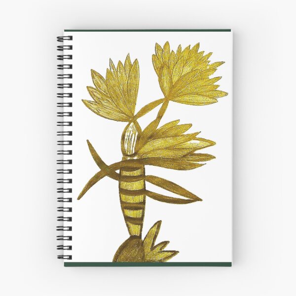 Item preview, The Splenic Oracle - Golden Bee Metamorphosis Art designed and sold by energyoflove333.
