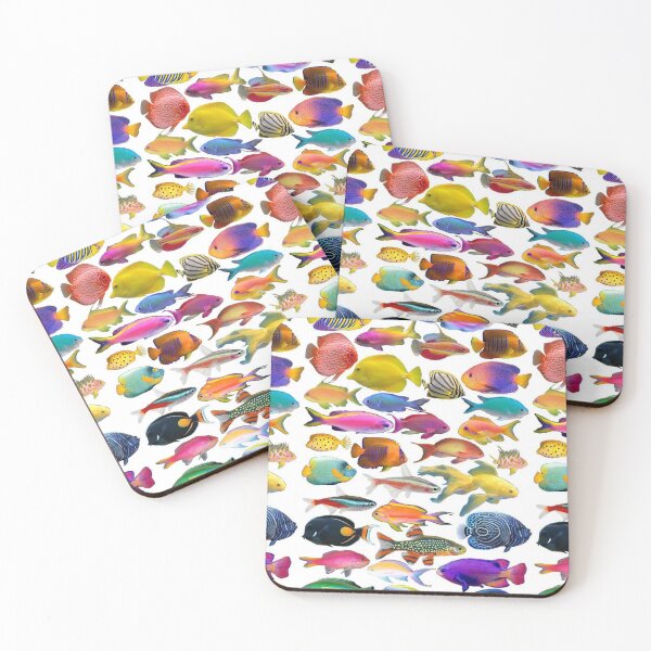 Item preview, colourful fish design designed and sold by CatsCritterDesigns .
