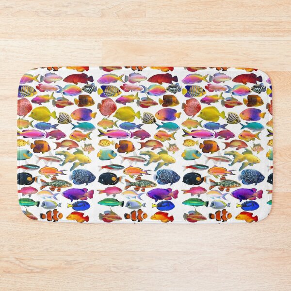 Item preview, colourful fish design designed and sold by CatsCritterDesigns .