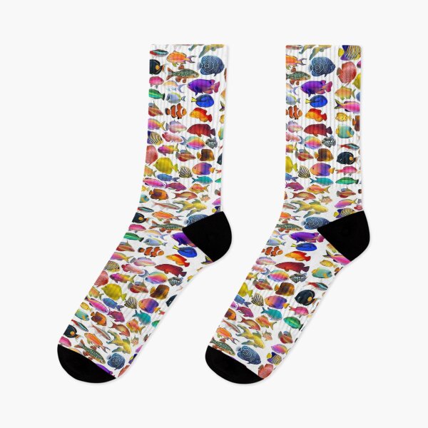 Item preview, colourful fish design designed and sold by CatsCritterDesigns .