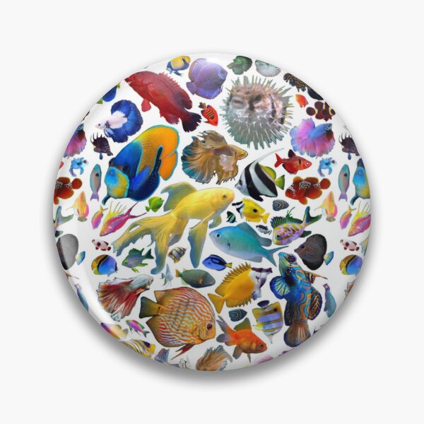 Item preview, colourful fish design designed and sold by CatsCritterDesigns .