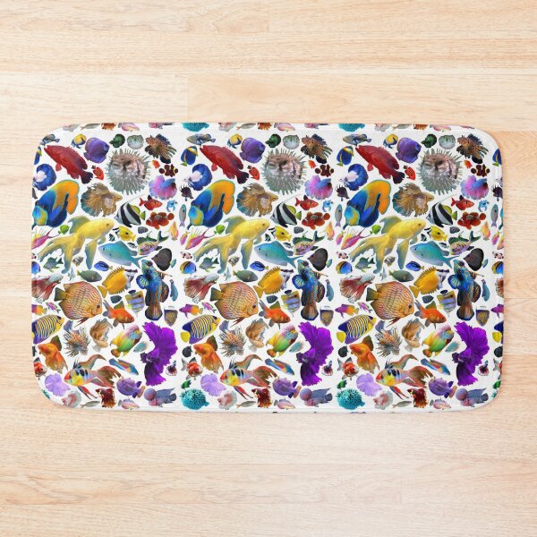 Item preview, colourful fish design designed and sold by CatsCritterDesigns .