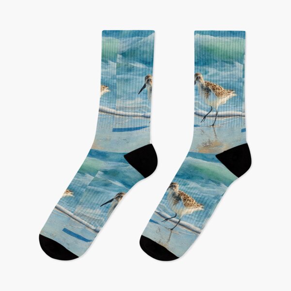 Item preview, A Sandpiper running along a shoreline, Birds in Motion designed and sold by CDC40.