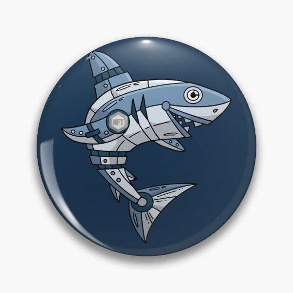 Item preview, Cartoon NFT Shark designed and sold by Crypto-NFT22.
