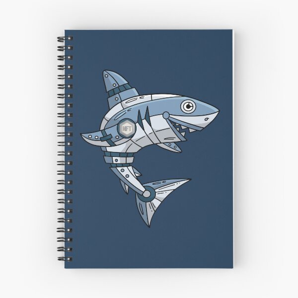 Aperçu de l'œuvre Cartoon NFT Shark créée et vendue par Crypto-NFT22.