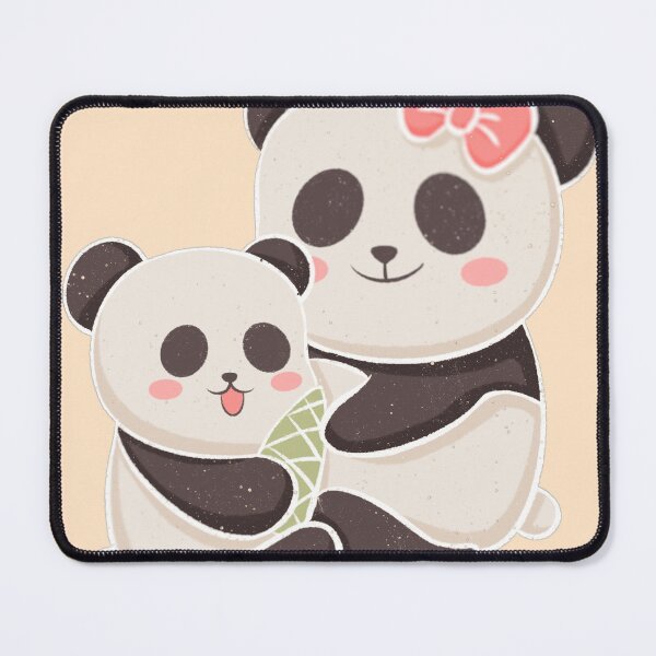 Item preview, Cute Panda Mom and Baby Sticker | Kawaii Panda Family | Adorable Animal Cartoon Gift designed and sold by ranivibes008.