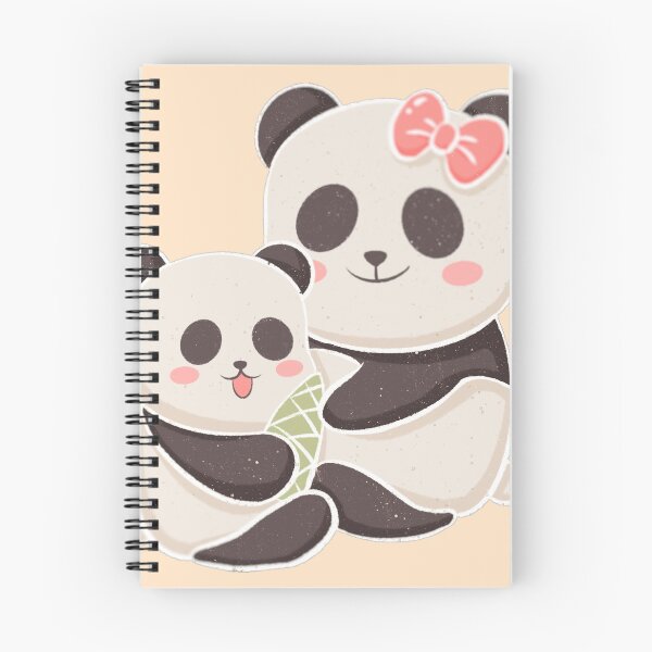Item preview, Cute Panda Mom and Baby Sticker | Kawaii Panda Family | Adorable Animal Cartoon Gift designed and sold by ranivibes008.