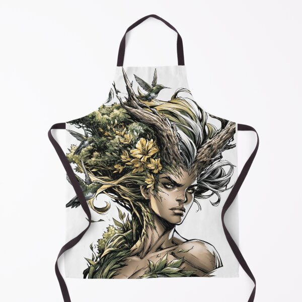 Item preview, Woodland Goddess of the Enchanted Grove designed and sold by MythicMood.