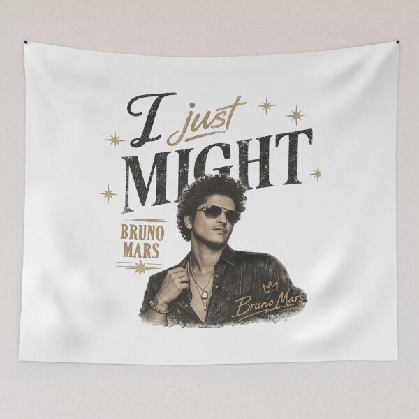 Item preview, Bruno Mars I Just Might designed and sold by GlennAJacobs.