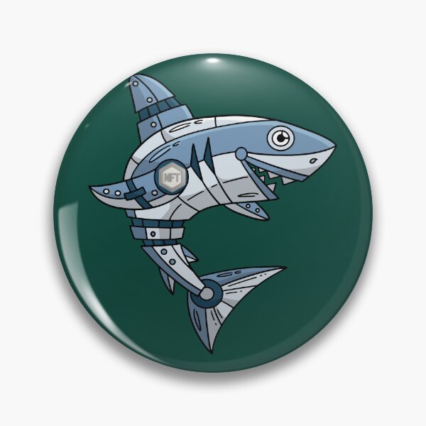 Item preview, Cartoon NFT Shark designed and sold by Crypto-NFT22.