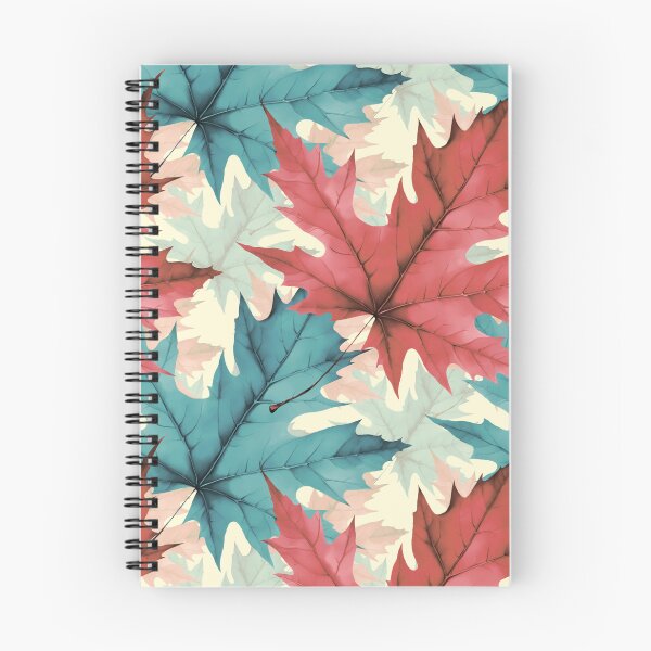Item preview, Colorful Autumn Leaf Pattern | Warm Colors | Cream Background designed and sold by UnhingedBird.