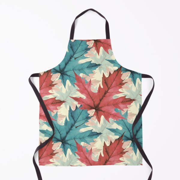 Item preview, Colorful Autumn Leaf Pattern | Warm Colors | Cream Background designed and sold by UnhingedBird.
