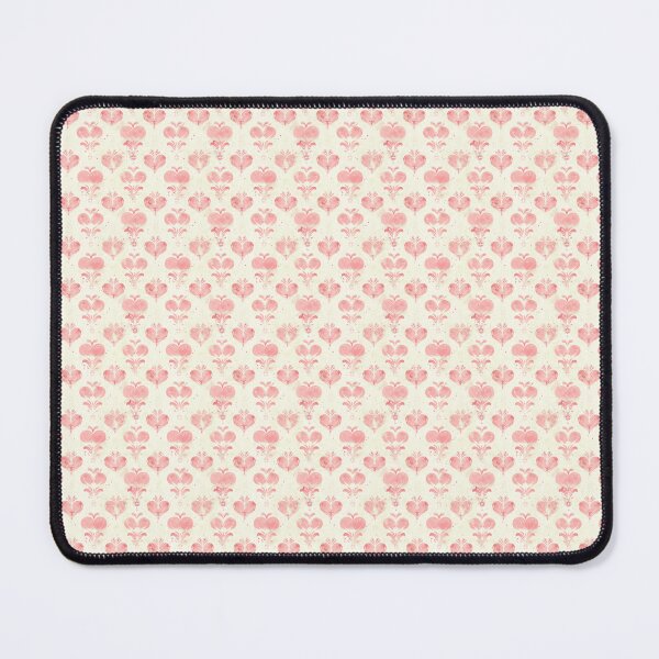 Item preview, Vintage Pink Heart Damask  designed and sold by LouieVanille.