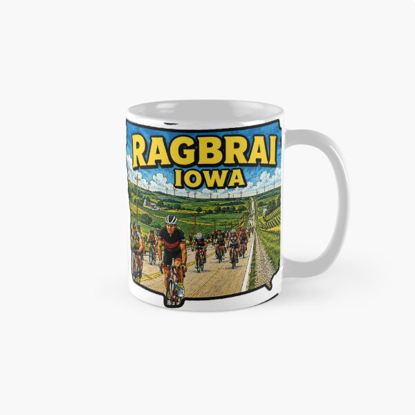 Item preview, RAGBRAI Iowa Map designed and sold by clintang.