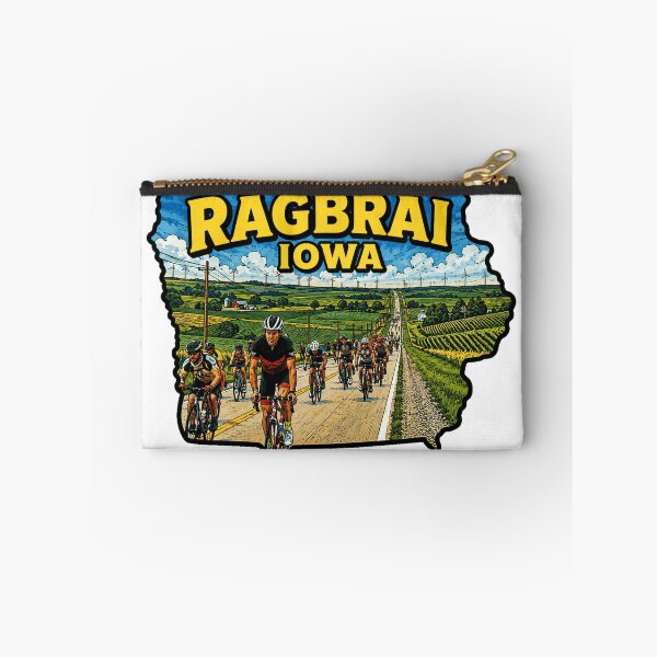 Item preview, RAGBRAI Iowa Map designed and sold by clintang.