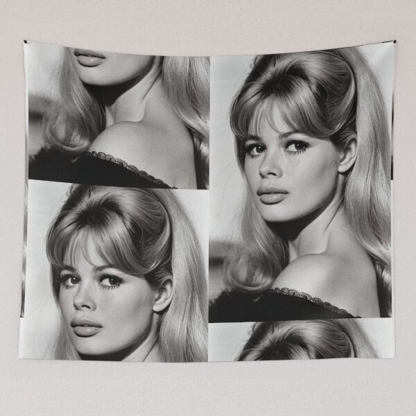 Item preview, Cinema - Emblematic French Actress, 60s Glamour Charm designed and sold by Beat-It.