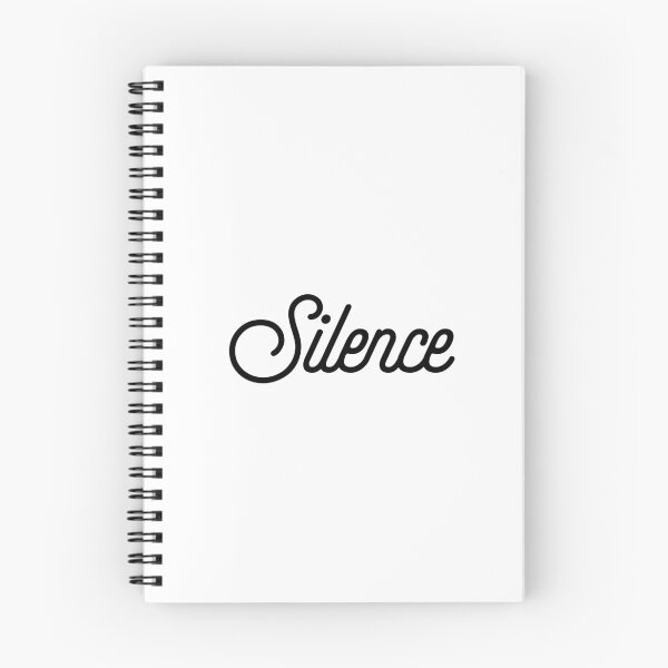 Item preview, Silence [Fancy Text] designed and sold by ElderArt.