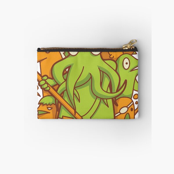 Item preview, Green Octopus Captain and Fish Crew Adventure designed and sold by ndesigne.